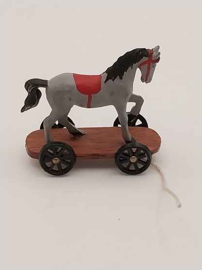 Pull Toy, Horse, Handpainted