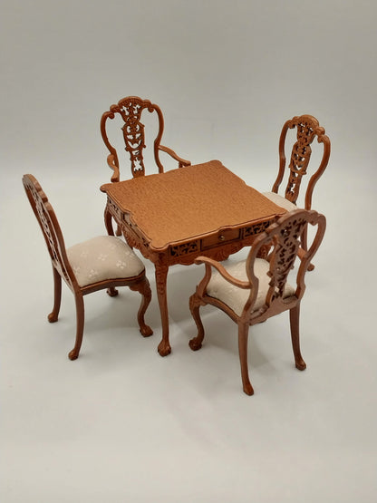 Leyston Card Table & 4 Chairs, NWN