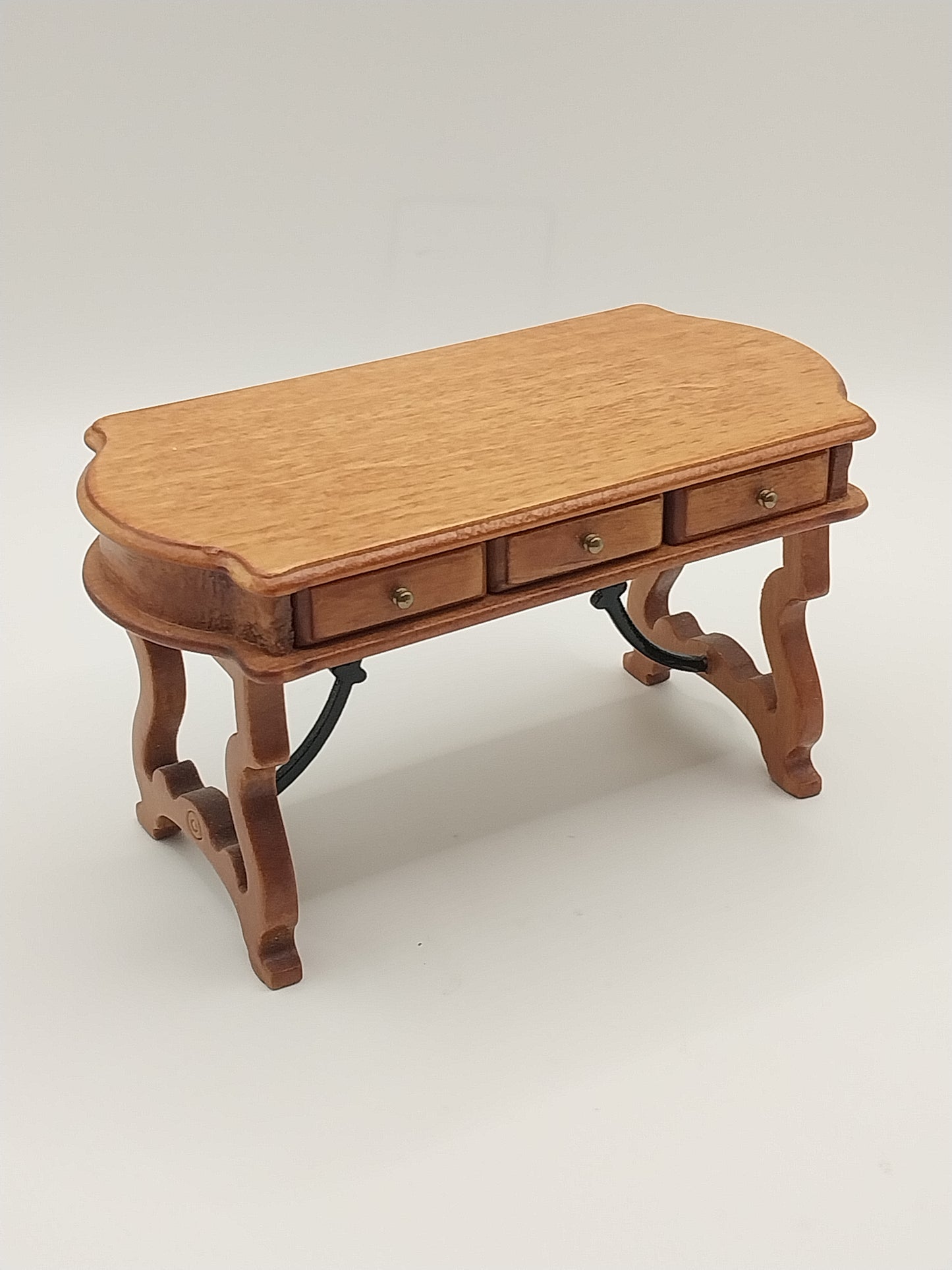 Spanish Style Hall Table, Walnut