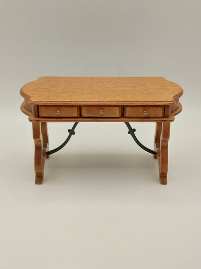 Spanish Style Hall Table, Walnut