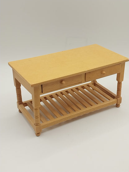 Small Work Table, Oak