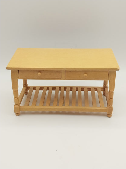 Small Work Table, Oak