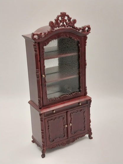 French Provence Hutch, Mahogany