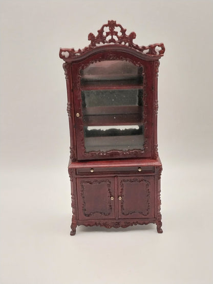 French Provence Hutch, Mahogany