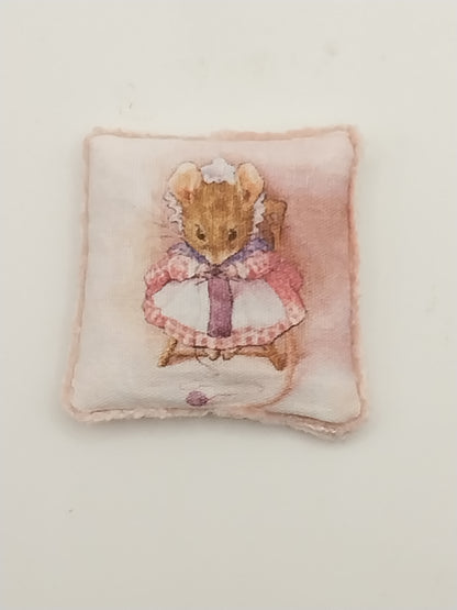 Pillow, Mouse, Pink