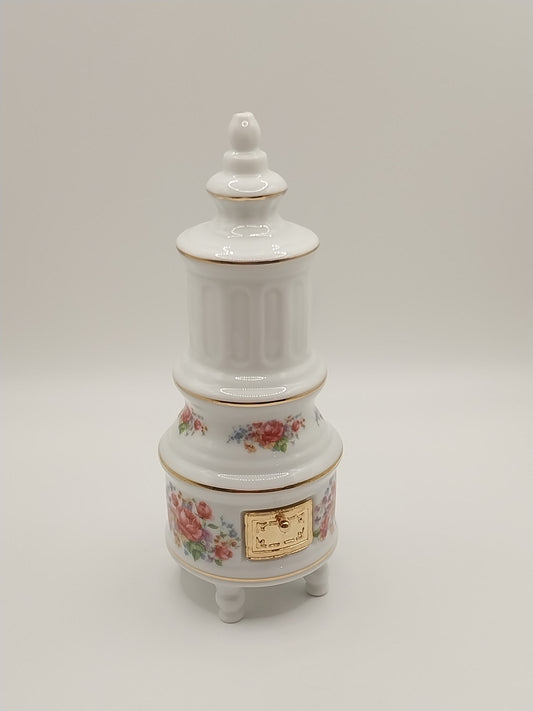 Dresden Rose Porcelain Stove