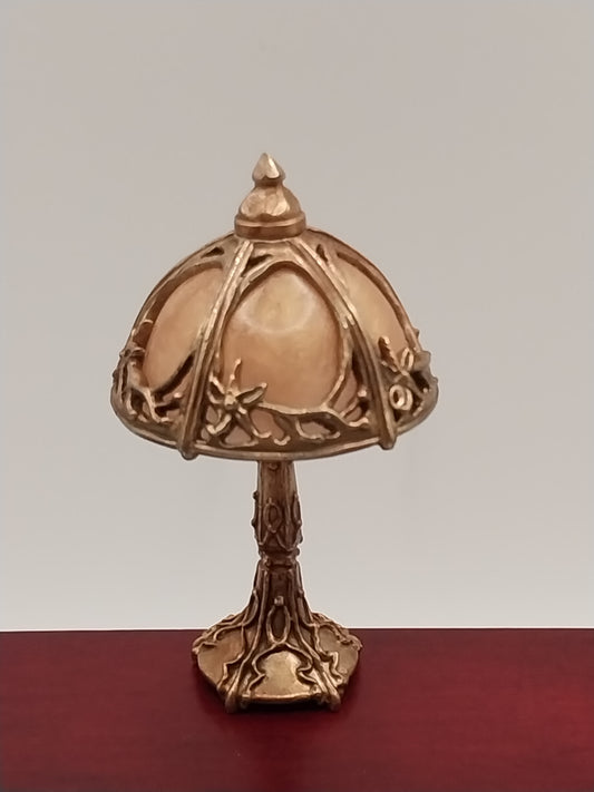 Globe Lamp, Mica Gold