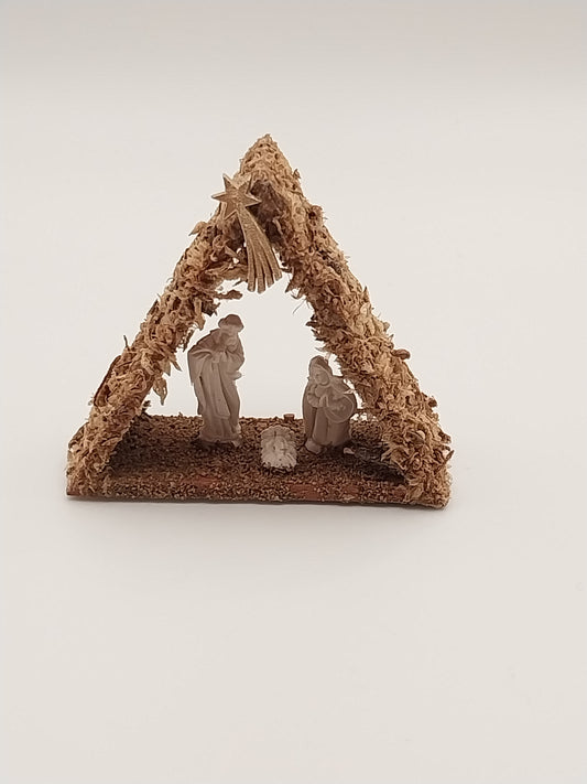 Nativity A Frame with Figurines