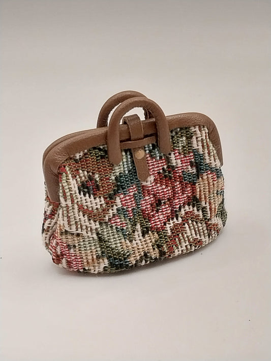 Carpet Bag, Floral Tapestry