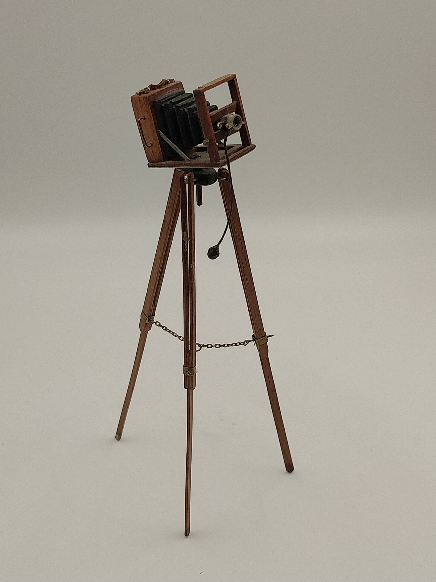 CTA538, Vintage Camera on Folding Tripod