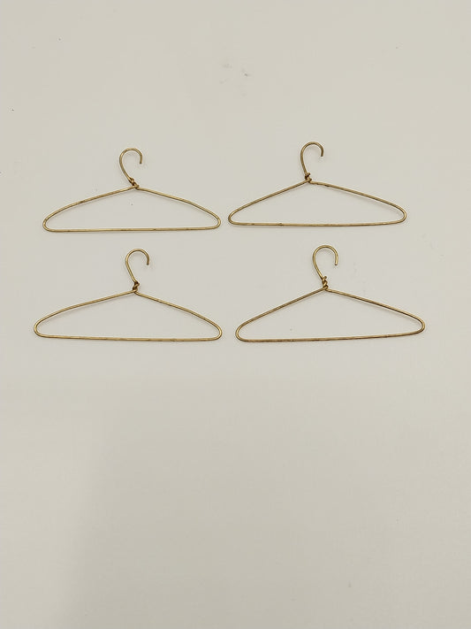 CTA542, Clothes Hanger, Gold, 4pc