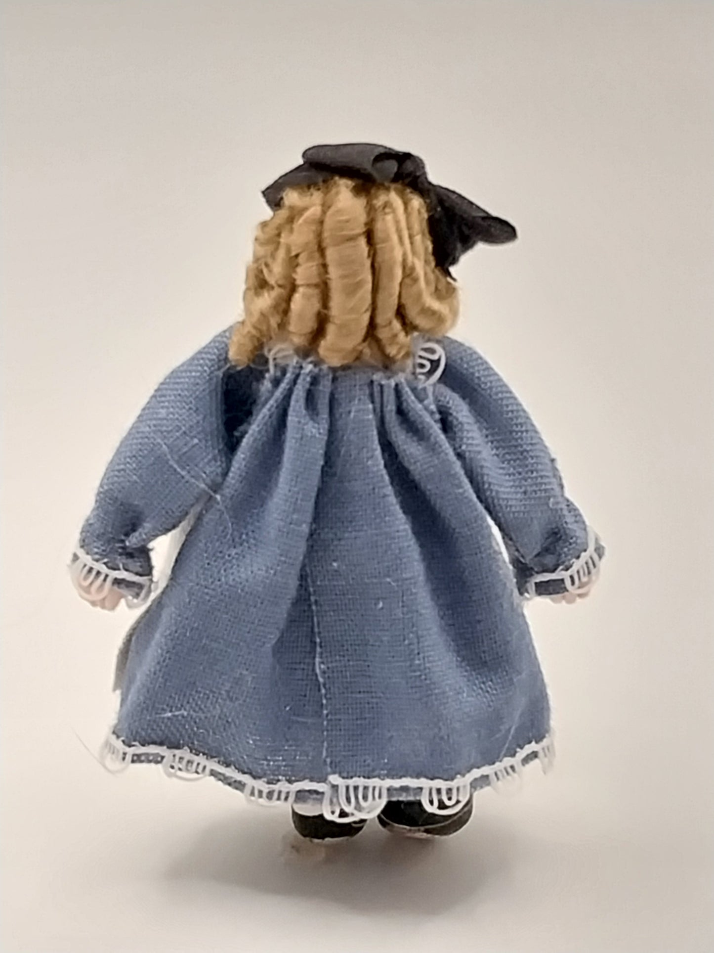 Baby Doll, Victorian Girl, Blue Dress