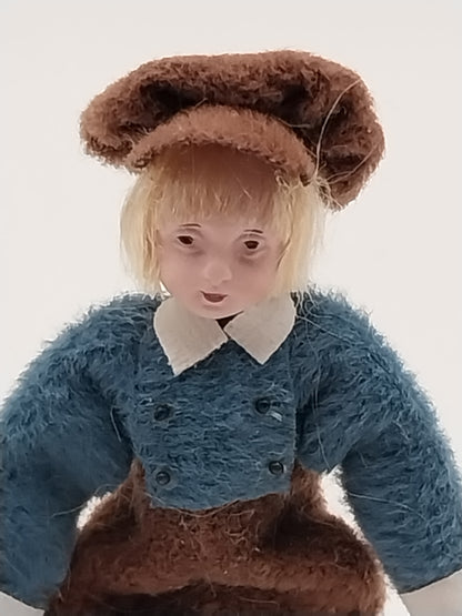 Baby Doll, Victorian Boy with Blonde Hair