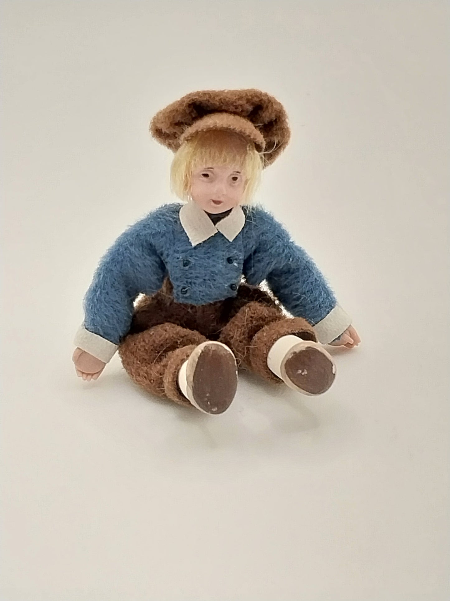 Baby Doll, Victorian Boy with Blonde Hair