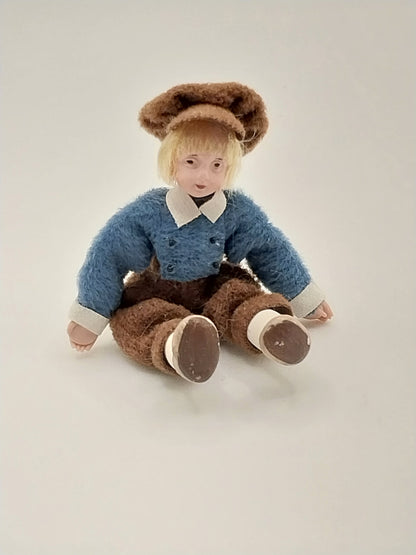 Baby Doll, Victorian Boy with Blonde Hair