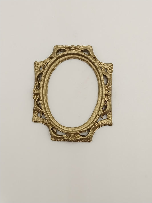 Oval Gold Frame, DISC