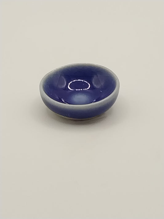 Stoneware Bowl, Blue