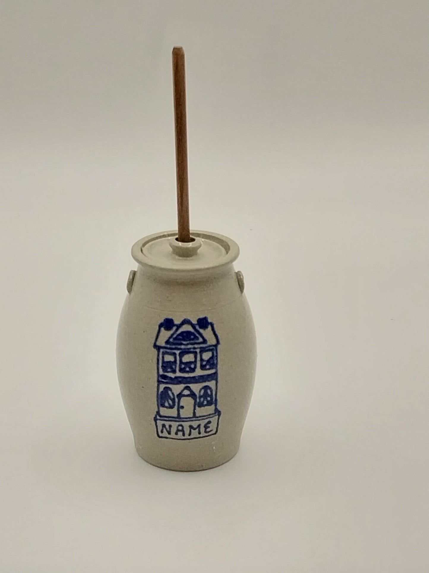 Stoneware Butter Churn, NAME