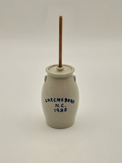 Stoneware Butter Churn, NAME