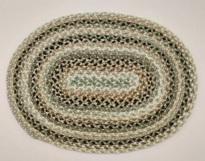 Braided Rug, Oval, 7C