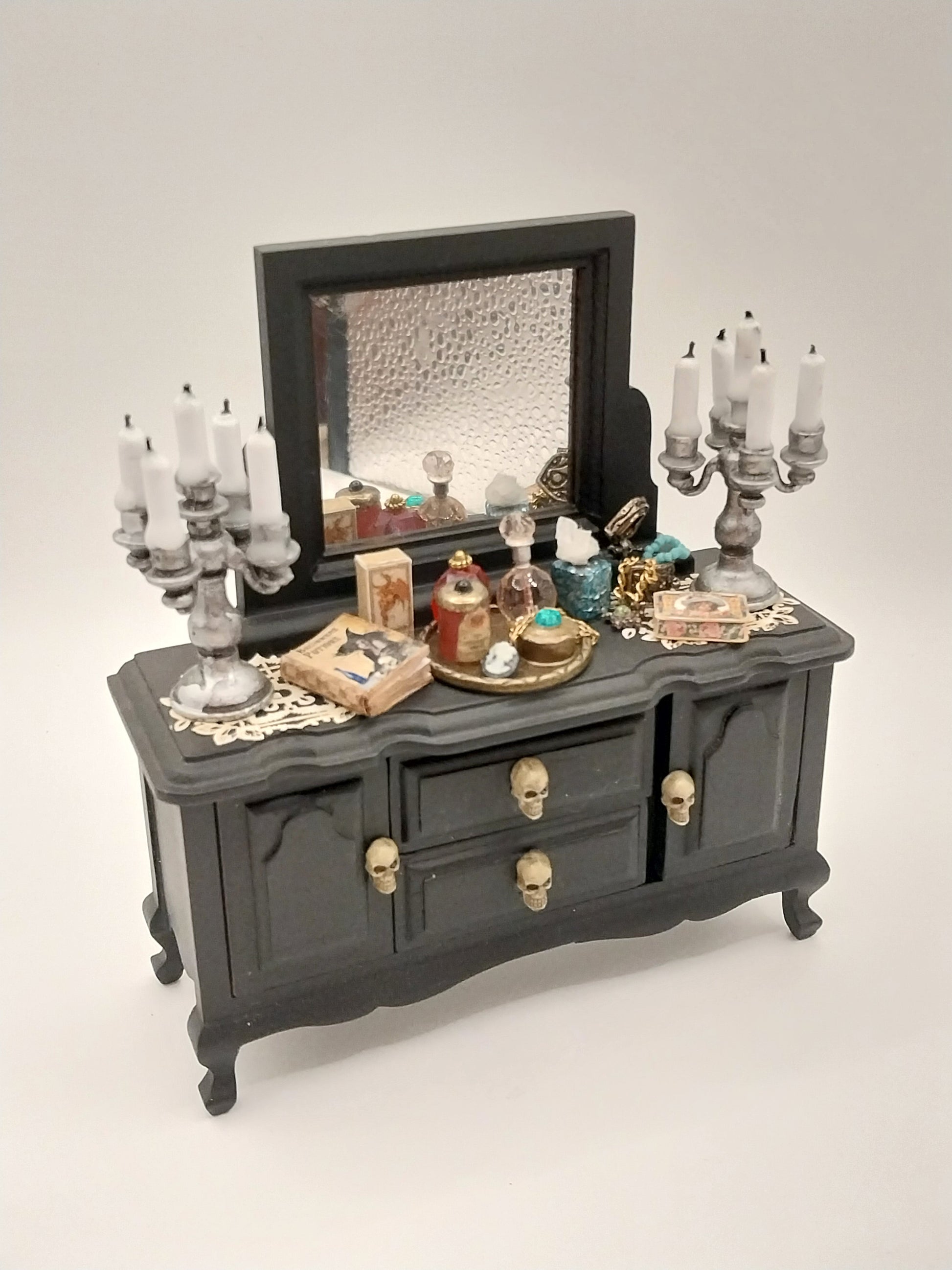 Witch Dresser Filled, Black Miniature Designs, Inc. Witch Dresser Filled, Black Miniature Designs, Inc.
