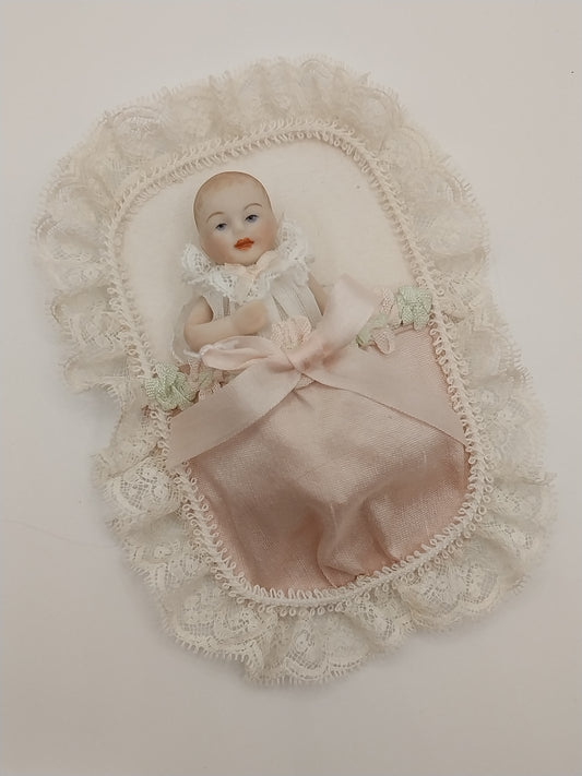 Baby Dressed with Blanket, Pink