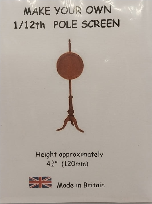 Pole Screen Kit, Round Frame