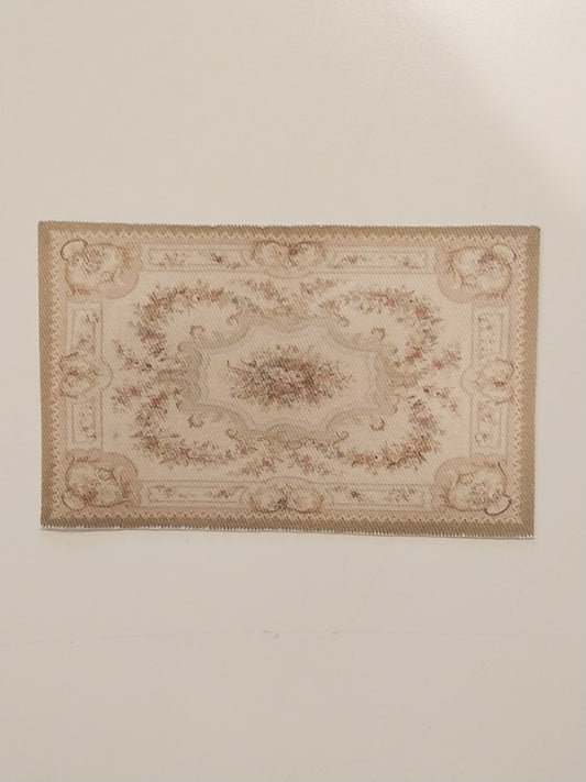 Rug, Oriental, Olive, Gold, & Rose