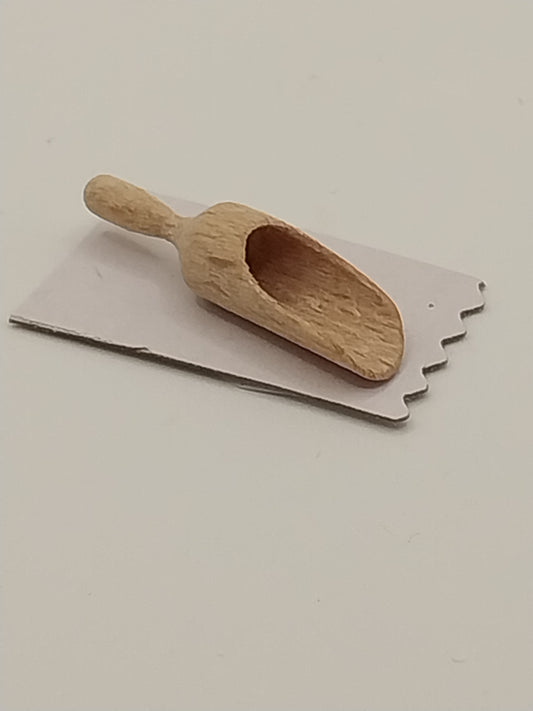 Carved Flour or Sugar Scoop