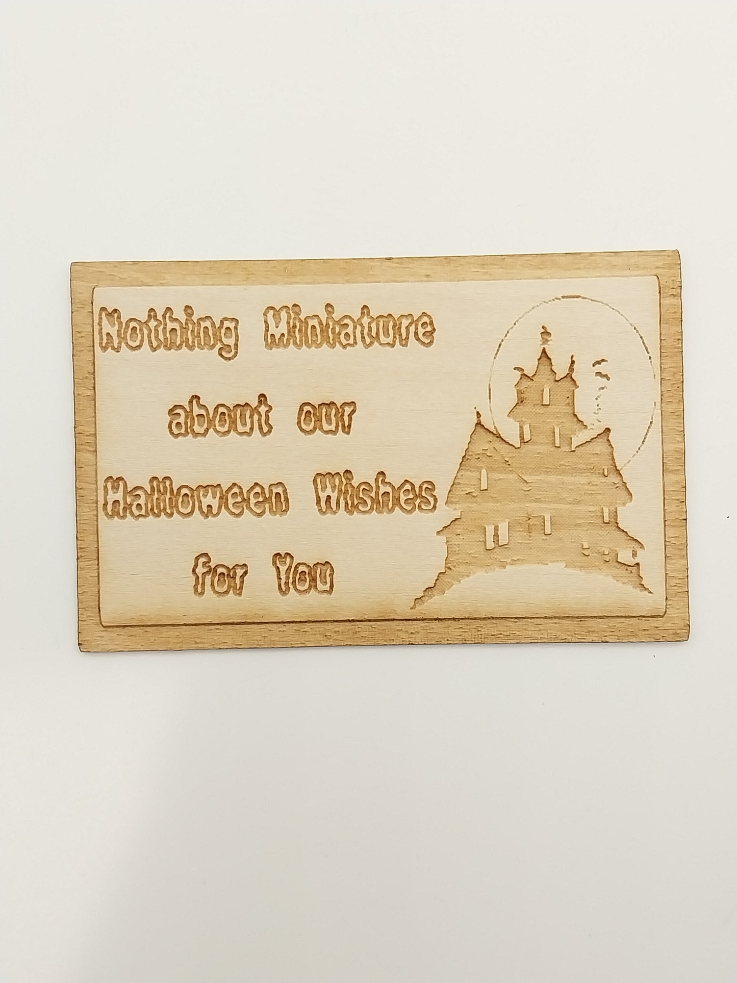 Halloween Signs, Laser, Assorted