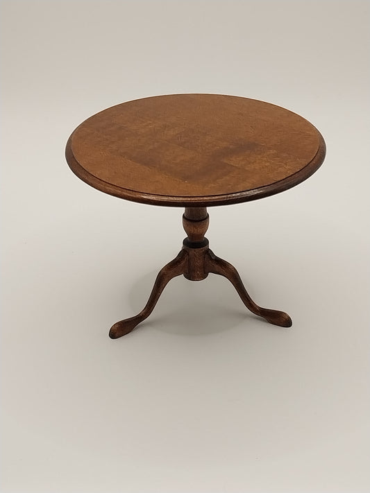 Queen Anne Tea Table, Cherry, Signed