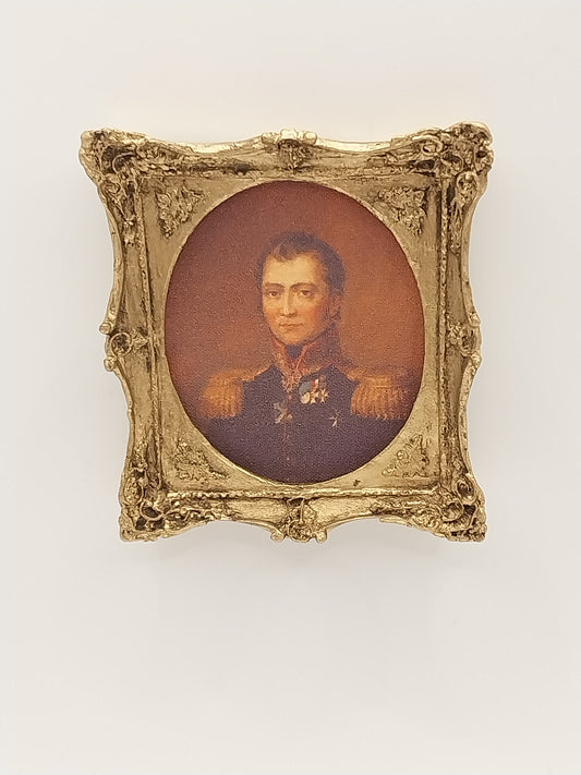 Hand Framed Painting, French General