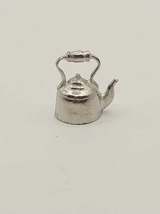 1/2" Scale Kettle, Pewter