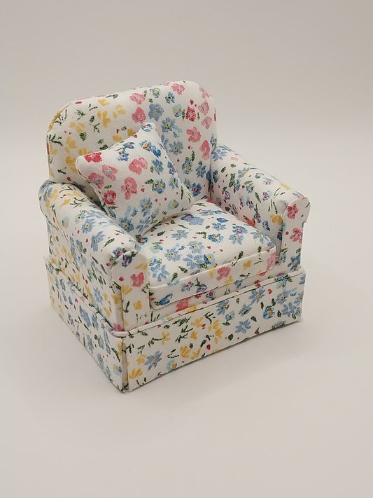 Armchair, Wildflowers