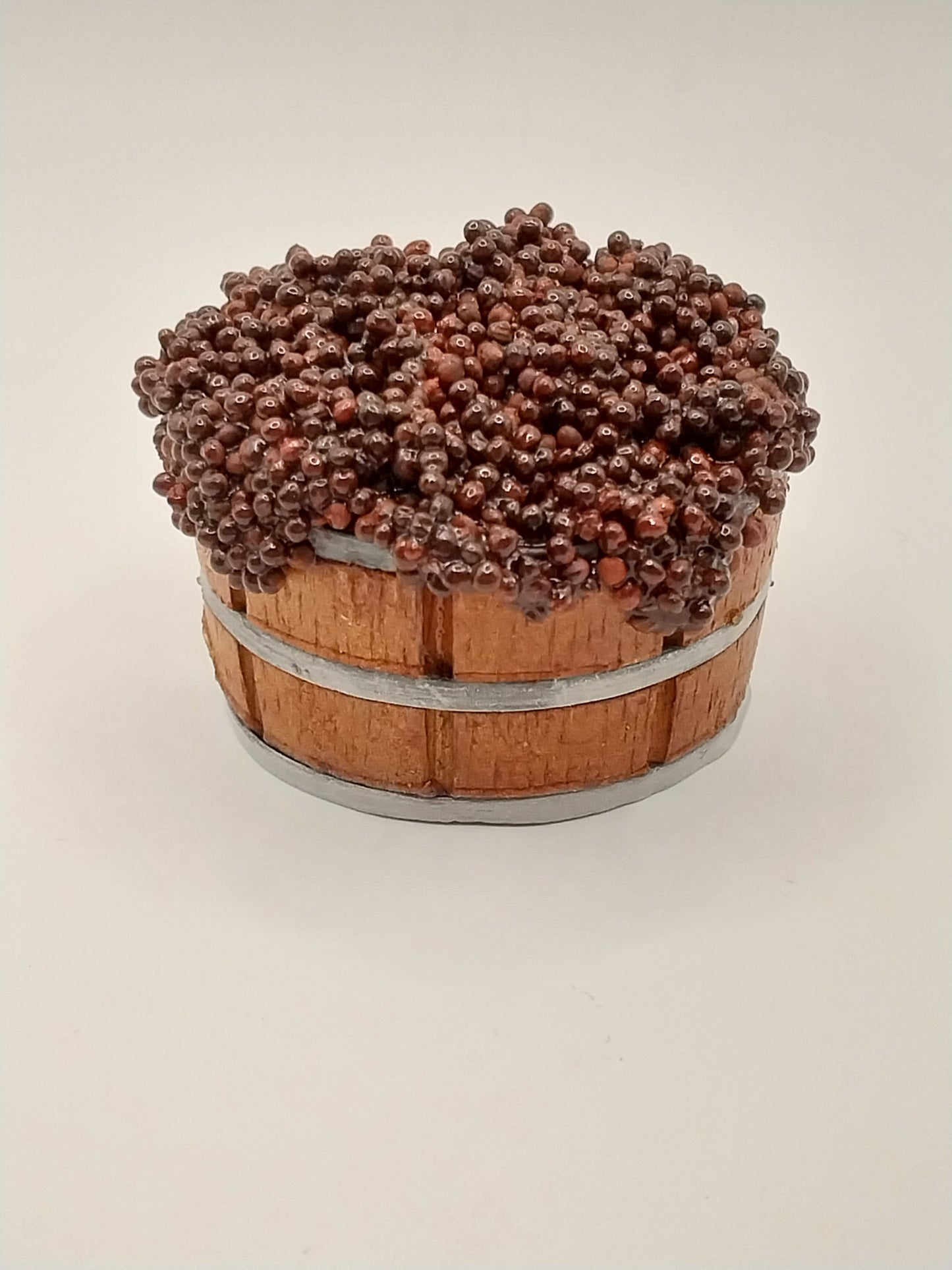 Bucket Filled with Red Grapes