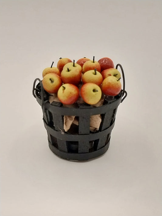 Macintosh Apples In A Basket