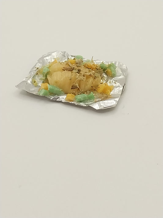 1/2" Scale Cooked Salmon