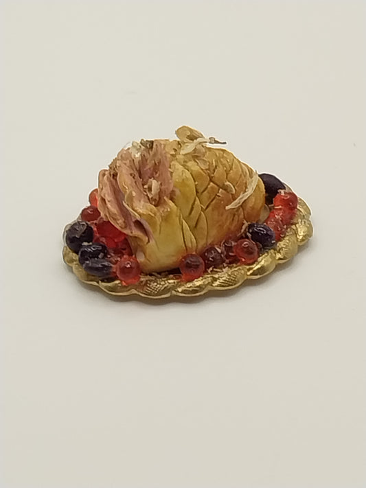 1/2" Scale Ham, Glazed With Fruit