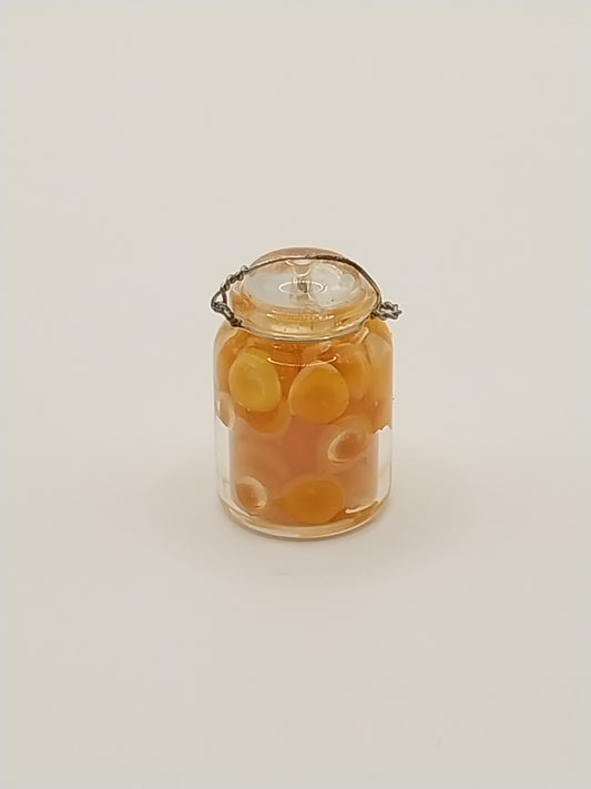 Canned Apricots, Mason Jar
