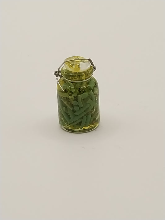 Canned Green Beans, Mason Jar