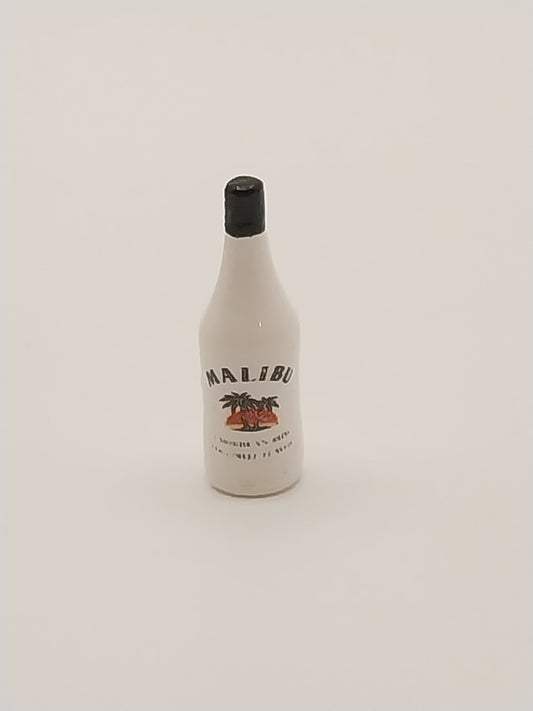 Malibu Rum Liquor Bottle