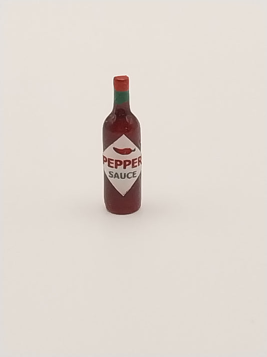 Hot Pepper Sauce Bottle