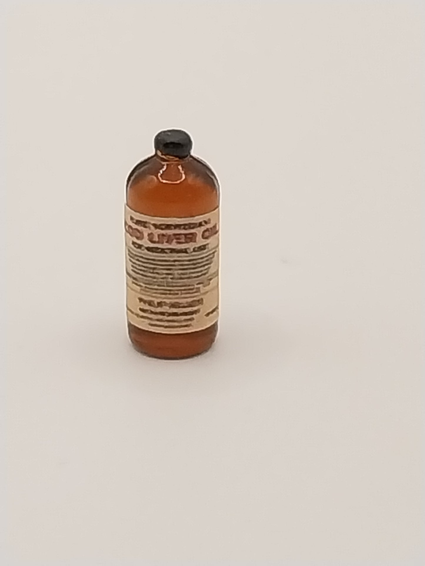 Cod Liver Oil Bottle