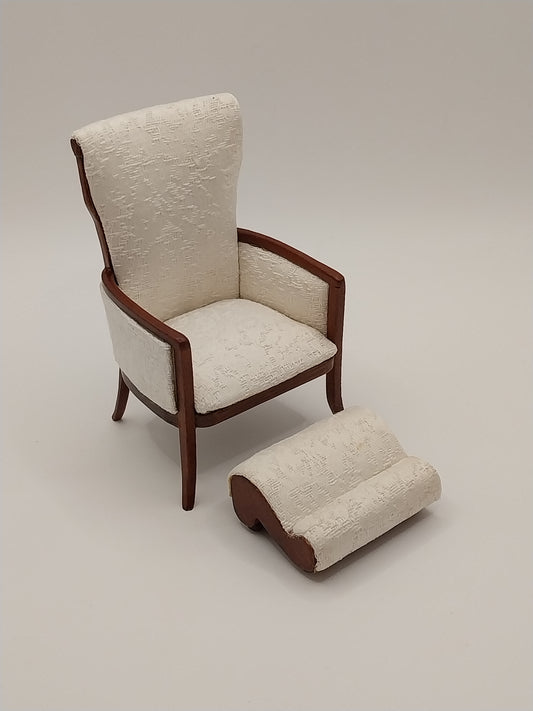 Schramsburg Arm Chair & Stool, NWN
