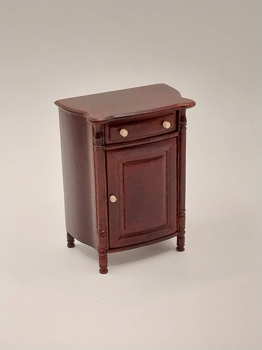 Young Lady's Night Stand, Mahogany