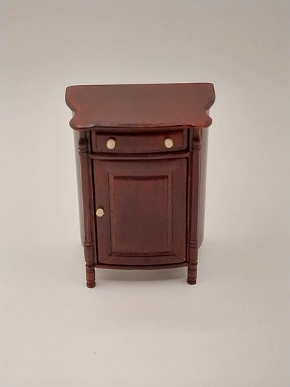 Young Lady's Night Stand, Mahogany