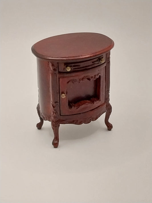 Bellisima Night Stand, Mahogany