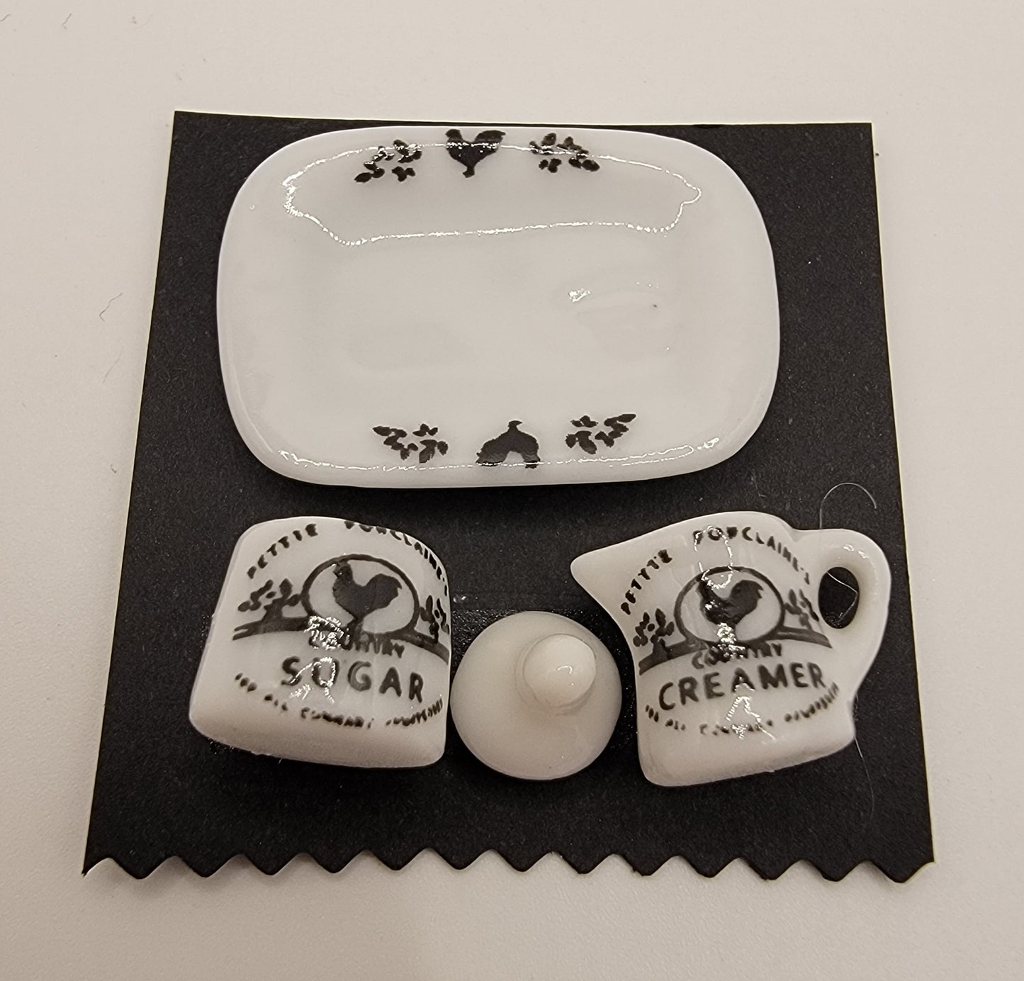 Creamer & Sugar Set,White