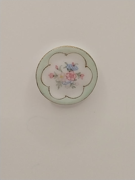 Porcelain Plate, Spring Bouquet