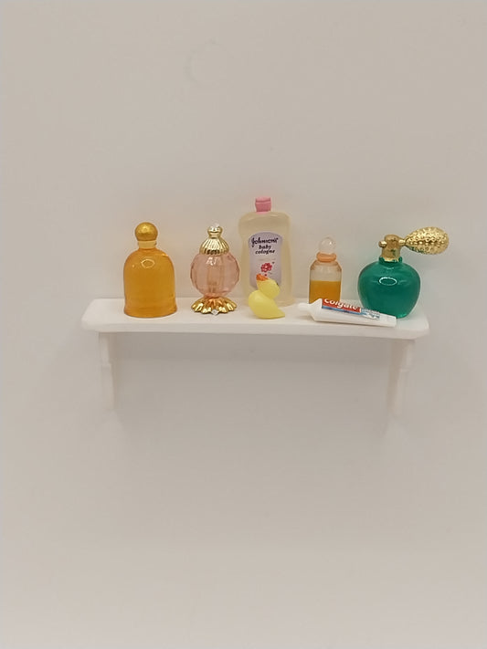 Perfume Shelf, White